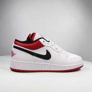 JORDAN 1 LOW GS 'WHITE GYM RED'